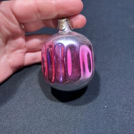 Елочное украшение "Фонарик 1", стекло, винтаж, СССР