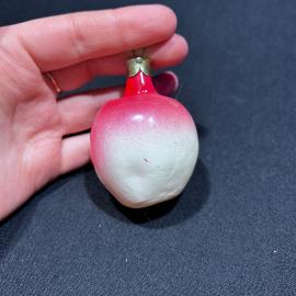 Елочное украшение "Ягода 3", стекло, винтаж, СССР