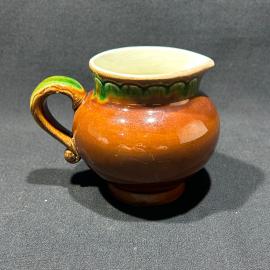 Молочник "Лес", ЗиК Конаково, фаянс, роспись, винтаж, СССР