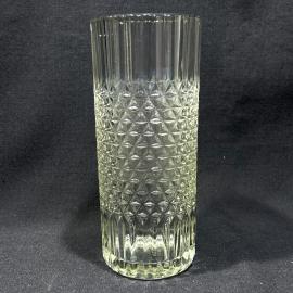 Ваза для цветов "Грани" 20 см, Уршельский СЗ, стекло, винтаж, СССР