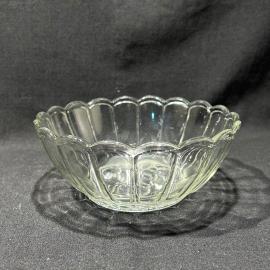 Ваза салатник "Боярышник", стекло, 18 см, винтаж, СССР