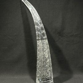Рог "Штрафной" 40 см, хрусталь, винтаж, СССР