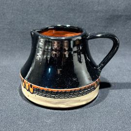 Молочник "Абстракция", Болгарская керамика, роспись, винтаж