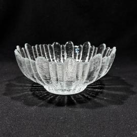 Ваза салатник Подсолнух 17 см ГХЗ винтаж хрусталь СССР