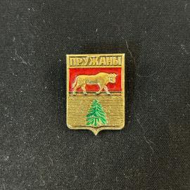 Значок Пружаны винтаж СССР