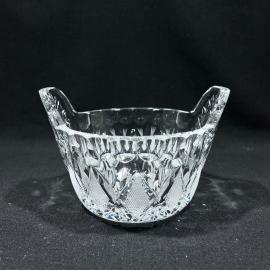 Ваза салатник Ушат 16 см винтаж хрусталь СССР