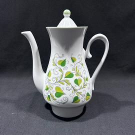 Чайник кофейник Вьюнок Полтавский ФЗ фарфор винтаж СССР