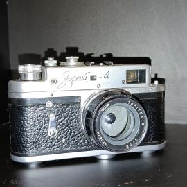 Фотоаппарат Зоркий 4 + Юпитер-8. СССР