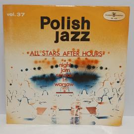 Пластинка виниловая винтажная, СССР. Polish Jazz vol.37, All Stars After Hours, 1973