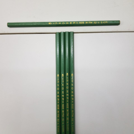 Карандаш, "Пионер" №2 1985г  - 5 штук, СССР. Картинка 2