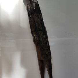 Африканская деревянная статуэтка, 1975 г, СССР