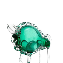 Фигурка "Бык" из цветного стекла