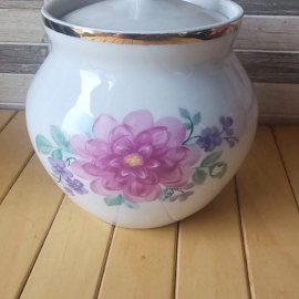 Сахарница. Фарфор. СССР. Клеймо. Винтаж.