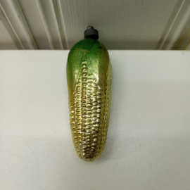 Игрушка ёлочная СССР "Кукуруза" стекло