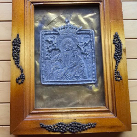 Икона Божьей матери,18 век.