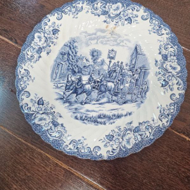 Тарелка столовая, Англия, керамика