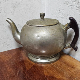 Чайник заварочный старинный,металл.