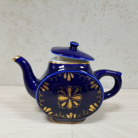 Чайник заварочный фарфоровый, гжель, СССР