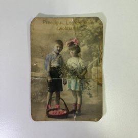 Открытка поздравительная, Германия, 1922г.