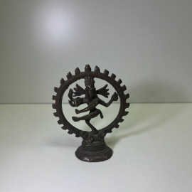 Статуэтка Шива Натараджа Индия Латунь Винтаж.