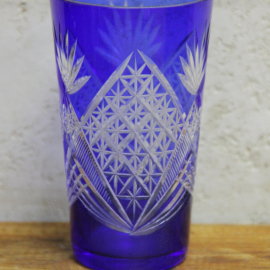 Стакан "подарочный" , Гусевский хрустальный завод, СССР