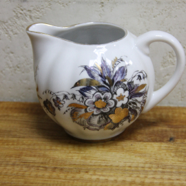 Сливочник , СССР,ЛФЗ, фарфор,винтаж, 350 мл