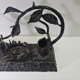 Подсвечник кованный