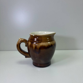 Винтажный молочник сливочник ,ЗИК, фаянс,350 мл, СССР