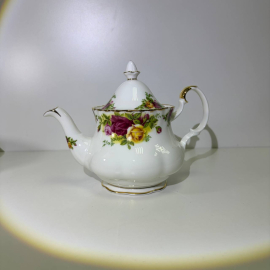 Икона меднолитная Чайник Old Country Roses Royal Albert, разноцветный