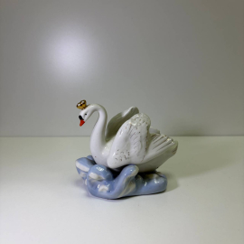 Статуэтка ЦАРЕВНА ЛЕБЕДЬ фарфор Дулево 1960 год