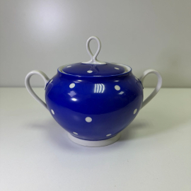 Сахарница "Горошек", фарфор, Германия