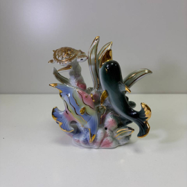 Статуэтка "Морские обитатели",фарфор.