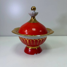 Винтажная сахарница,фарфор, СССР, 1978-1980гг